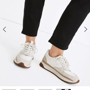 MADEWELL Kickoff Trainer Sneakers. Women size 6 M, Men's size 4.5 M
